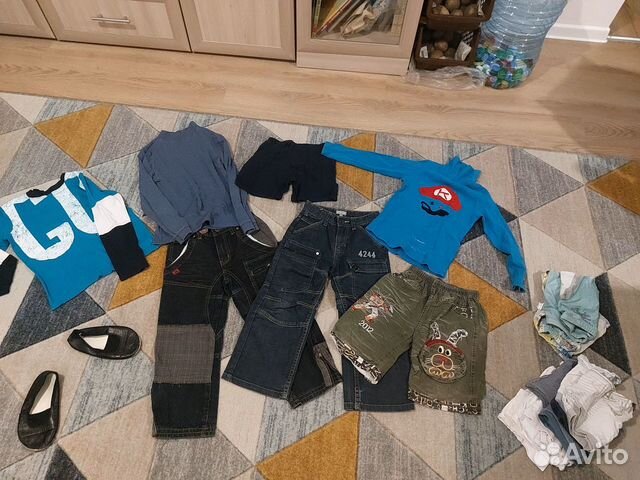 Одежда для мальчика 4-5 лет пакетом