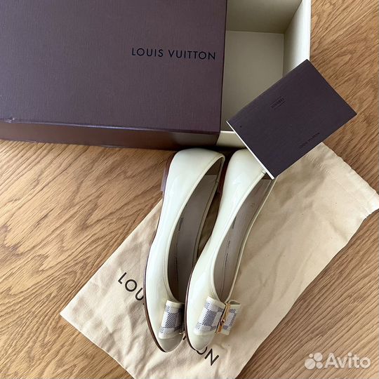 Балетки Louis Vuitton. Оригинал. На 36,5