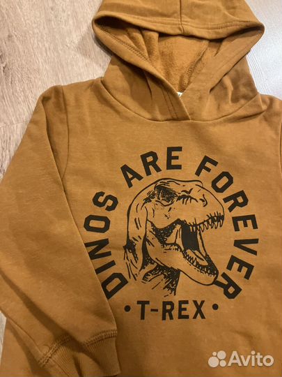 Толстовка худи бренд hm 98-104