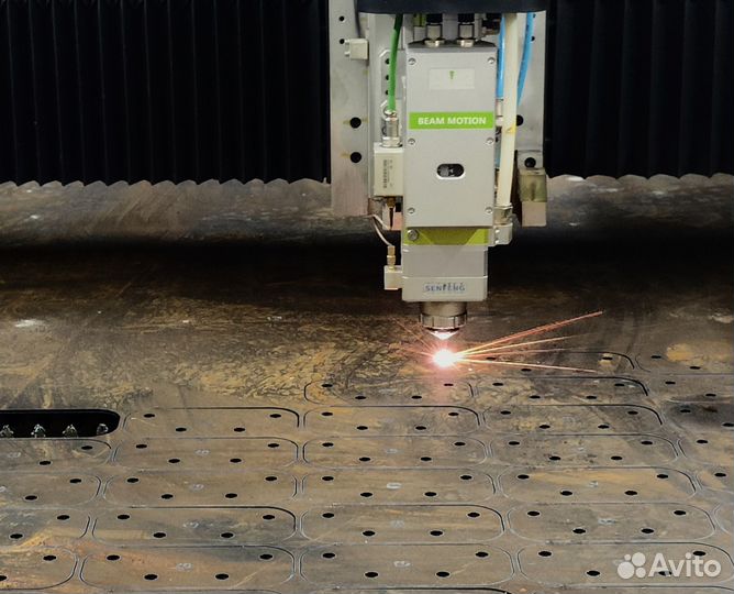 Лазерная резка металла, листов и труб