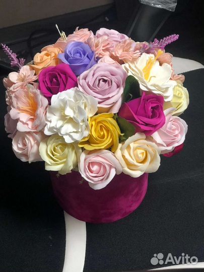 Мыльные цветы розы Авторские Подари удовольствие