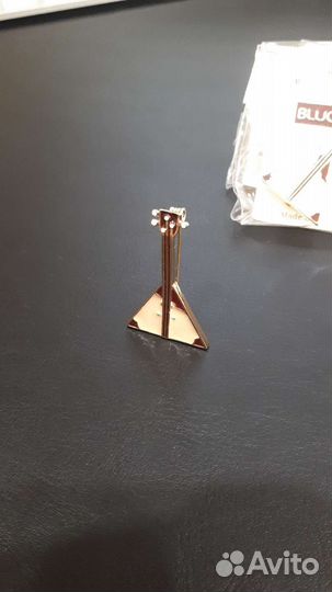 Брошки - балалайки, 4 и 5 см