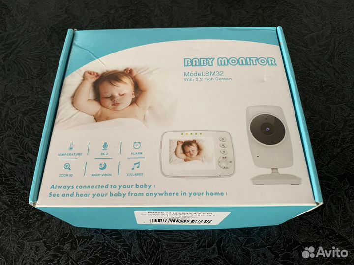 Беспроводная видеоняня Baby Monitor SM32. Новая