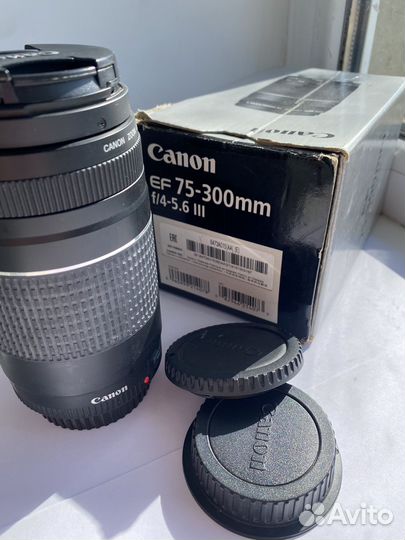 Объектив Canon ef 75 300mm