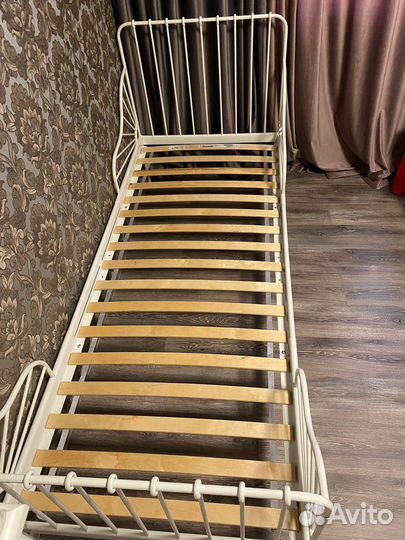 Кровать детская трансформер IKEA с матрасом