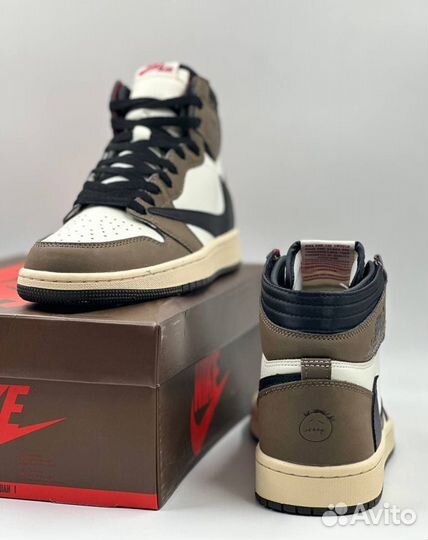 Кроссовки Air Jordan 1 x Travis Scott