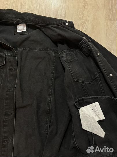 Джинсовая куртка bershka