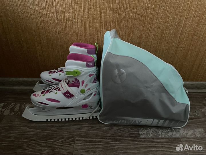 Коньки раздвижные 38-41