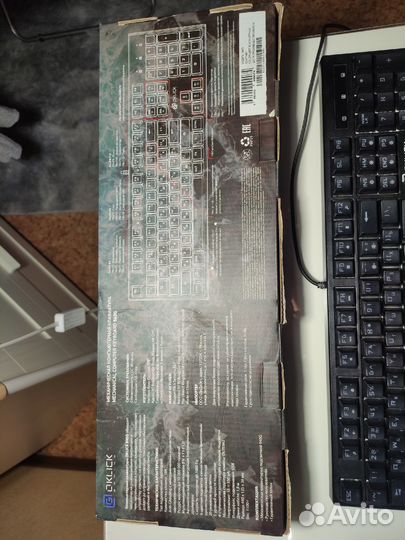 Механическая клавиатура oklick 940g vortex