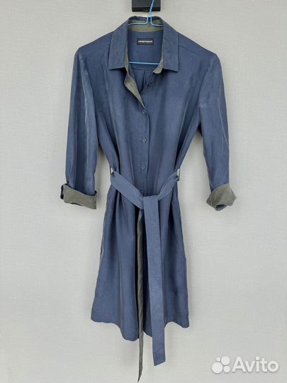 Шёлковое платье Armani Emporio