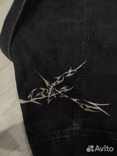 Джинсовая рубашка Stone island