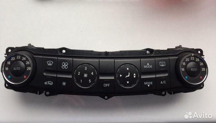 Блок климат-контроля mercedes w211