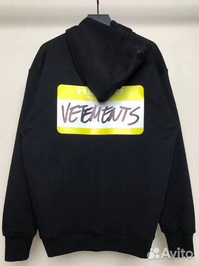 Худи Vetements (Oversize) мужская премиум