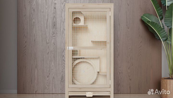 Клетка витрина для шиншилл дегу белки Дом Грызунов