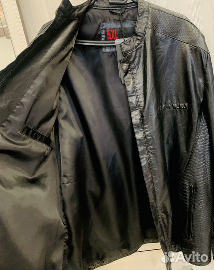 Куртка мужская кожаная новая