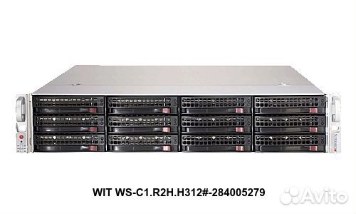 Сервер Supermicro WIT WS-C1.R2H.H312-284005279