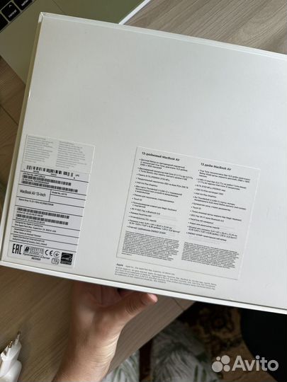 Apple MacBook air i3, 8gb, SSD, 256gb, 13,3