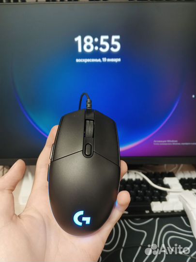 Игровая мышь logitech g102