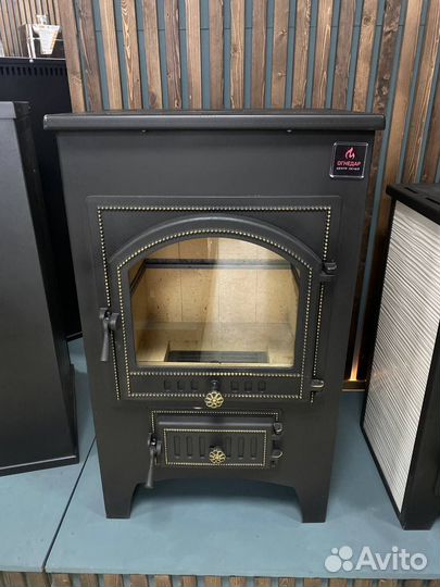 Печь камин для дома Везувий