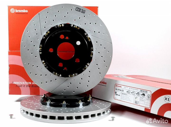 Диск тормозной Mercedes 204 63AMG