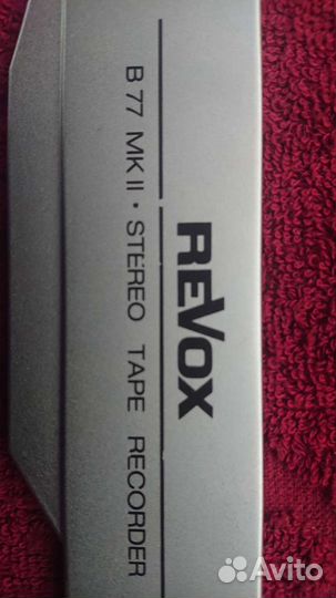 Revox B77 MK II head block cover