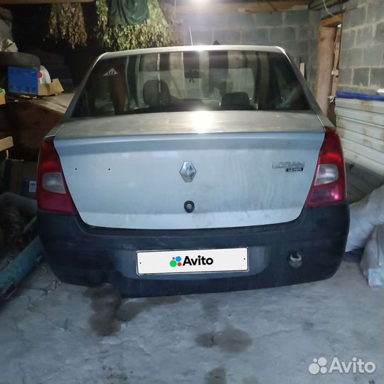 Renault Logan 1.6 МТ, 2008, битый, 135 000 км