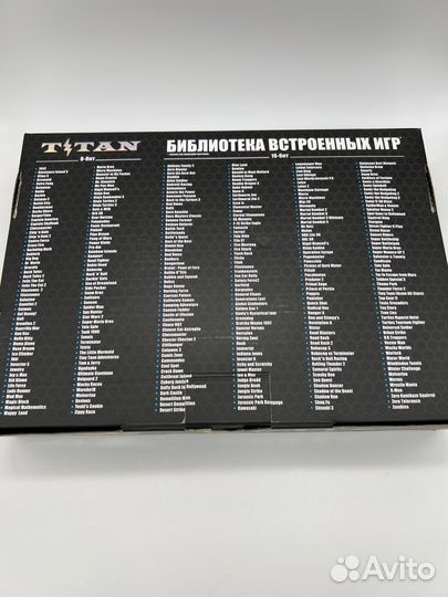 Приставка игровая titan 555 игр sega и dendy