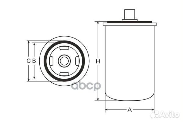 Масляный фильтр VAG 1.8T-2.0T 06/13- sm5086 SCT