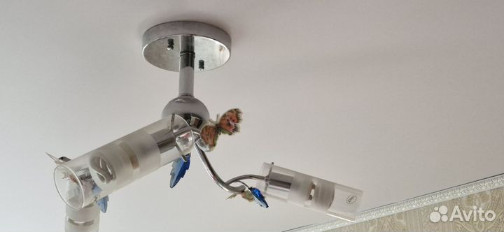 Люстра потолочная бу