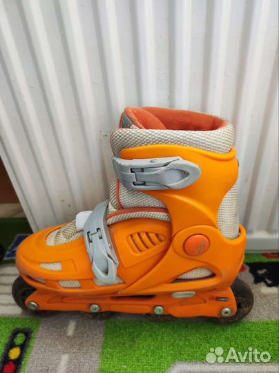 Роликовые коньки детские раздвижные