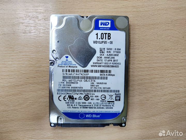 Жесткий диск 2.5