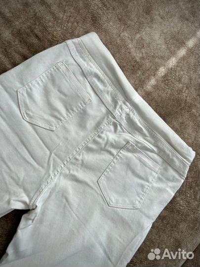 Женские весенне-летние брюки белые