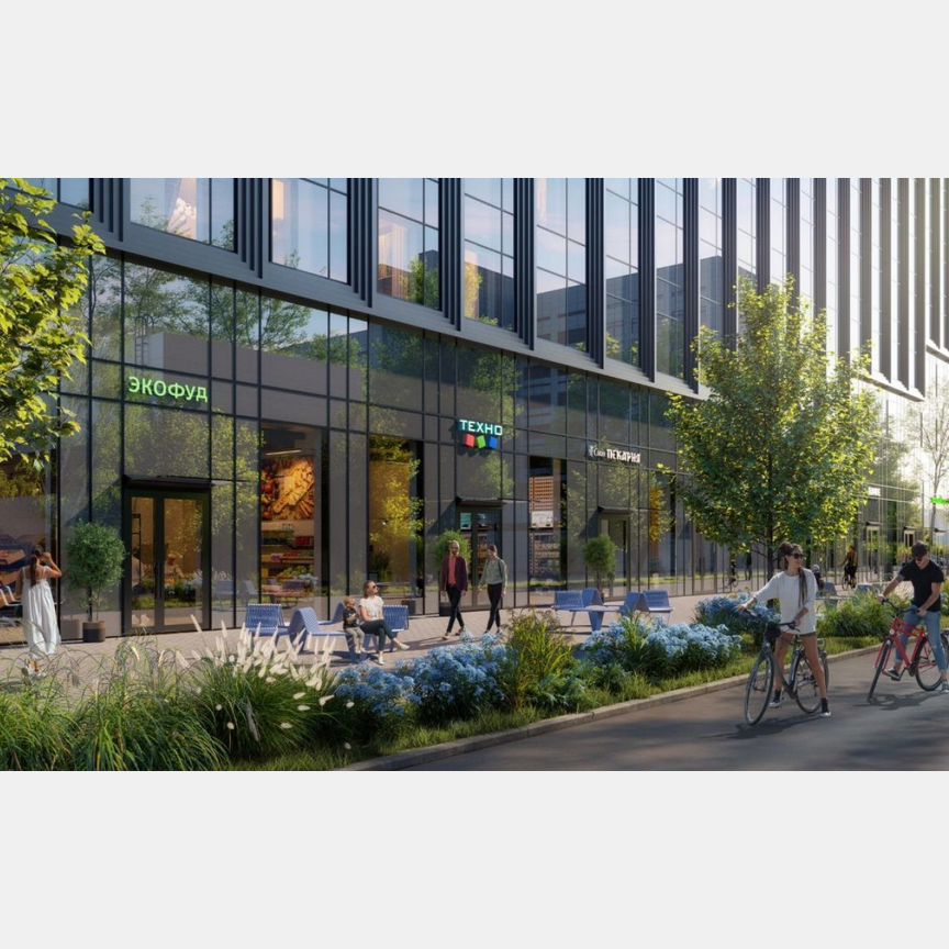 2-к. квартира, 67,1 м², 23/58 эт.