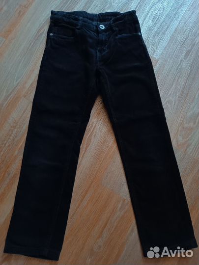 Вельветовые брюки 134