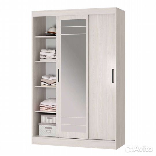 Шкаф купе 1310мм с зеркалом