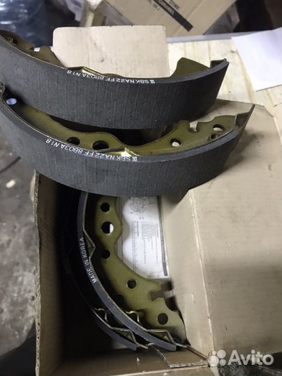 Колодки тормозные задние, барабанные Nissan