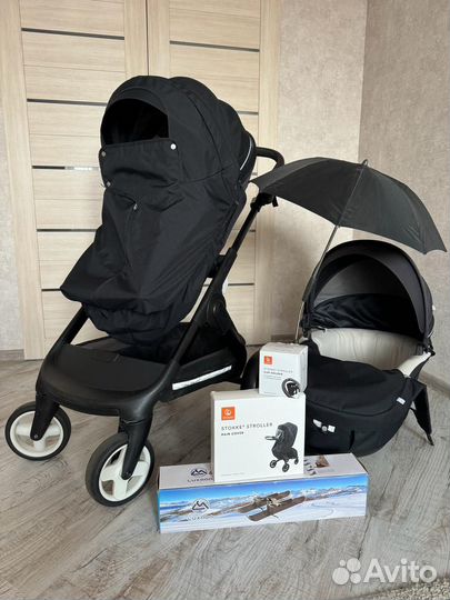 Коляска stokke trailz 3 в 1