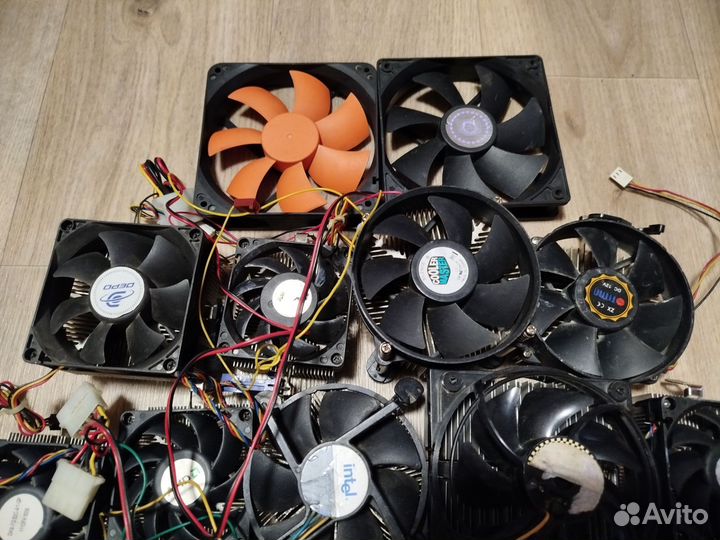 Вентиляторы и кулеры
