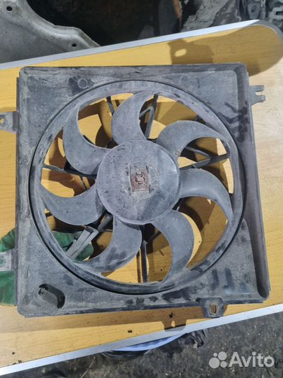 Вентилятор радиатора киа спектра