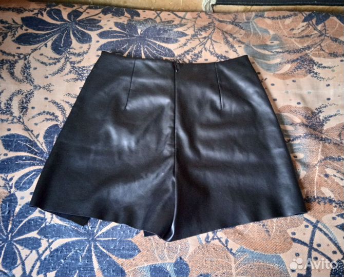 Юбка кожаная женская