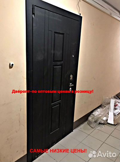 Толстая дверь входная с бесплатной установкой