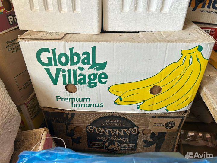 Банановые коробки бу