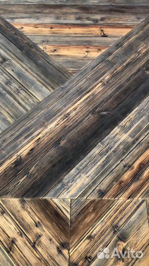 Деревянное амбарное панно