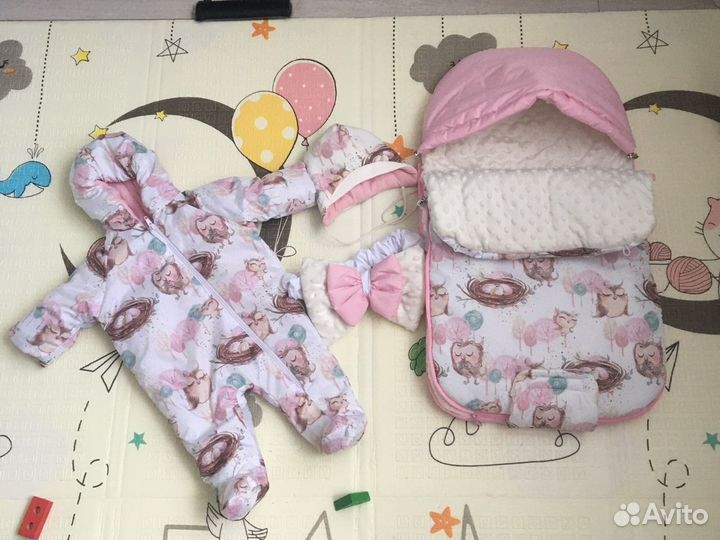 Конверт на выписку для девочки