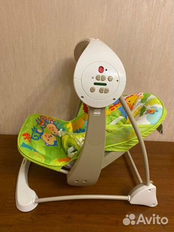 Кресло качалка детское fisher price