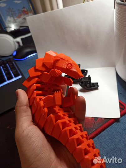 3D печать, моделирование, чистка PS