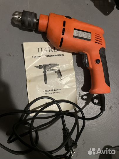 Дрель ударная hard