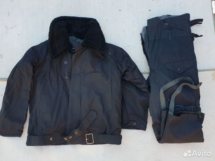 Танковый костюм танкач танковка СССР бушлат зимний