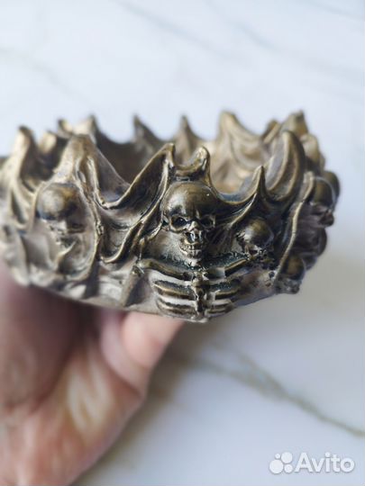 Пепельница из гипса