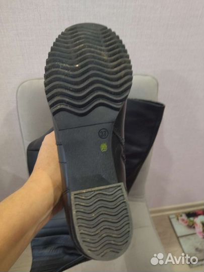 Сапоги димесезонные, натуральные, новые